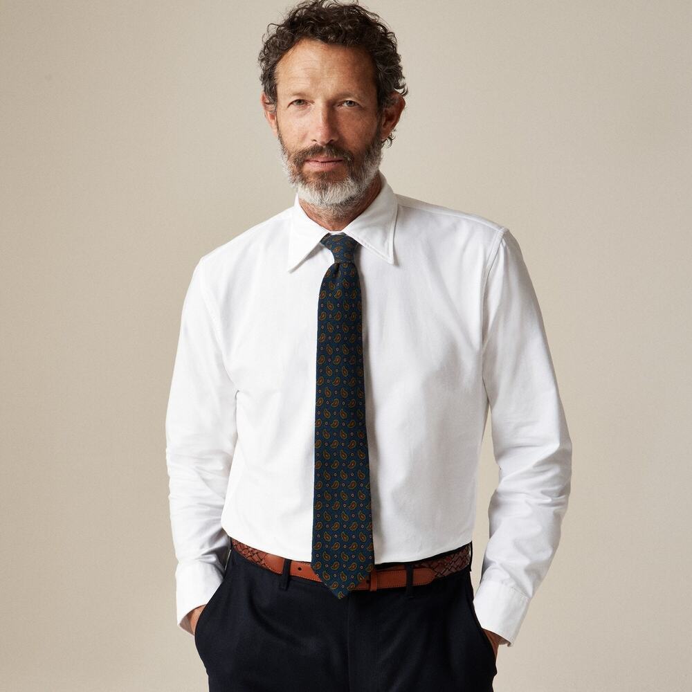 J. Crew Slim Portuguese cotton oxford dress shirt, Size 15H/34